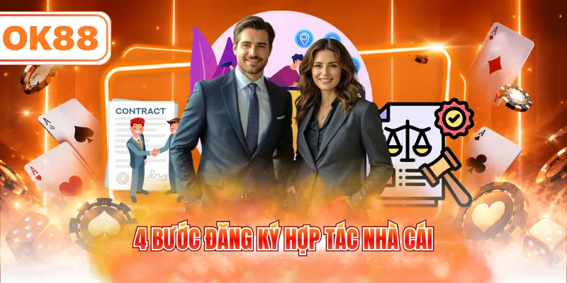 4 bước đăng ký hợp tác nhà cái