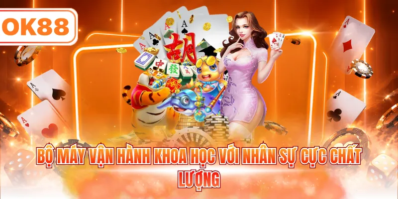 Bộ máy vận hành khoa học với nhân sự cực chất lượng