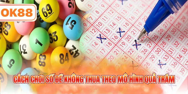 Cách chơi số đề không thua theo mô hình quả trám