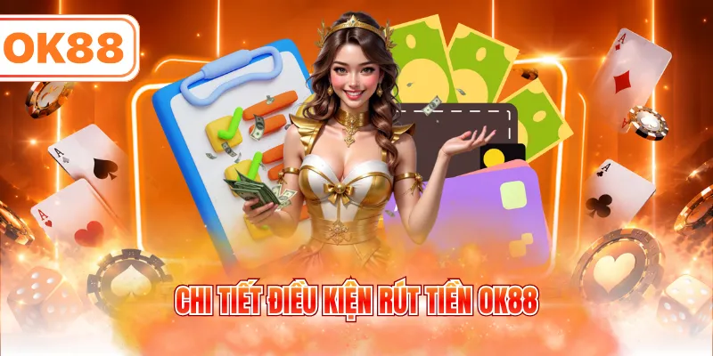 Chi tiết điều kiện rút tiền OK88