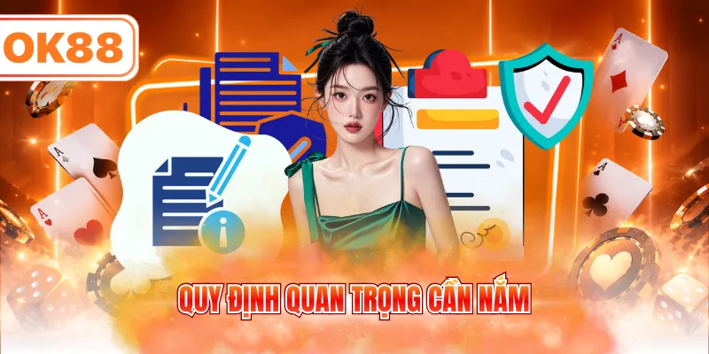 Quy định quan trọng cần nắm
